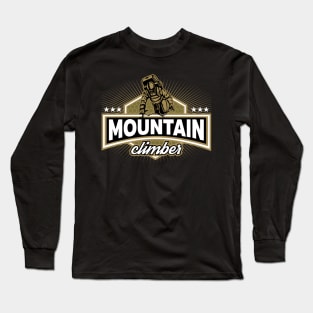 Mountain Climber Long Sleeve T-Shirt